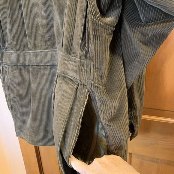 Vintage Abercrombie & Fitch Bird Hunting Jacket Corduroy Outdoors Fowl Sz 46 Grn - Picture 8 of 16